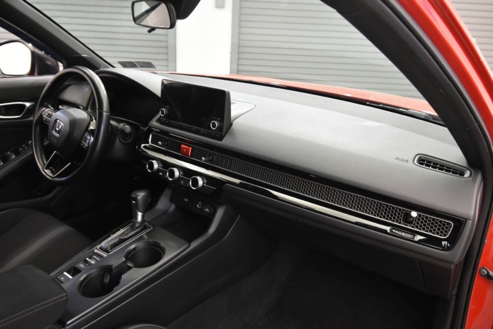 2022 Honda Civic Sport 4dr Sedan, Red, Mileage: 46,890 - photo 14