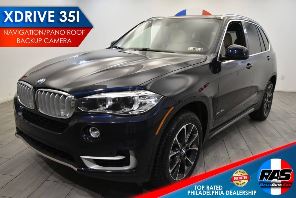 2018 BMW X5 xDrive35i AWD 4dr SUV, Blue, Mileage: 50,988 