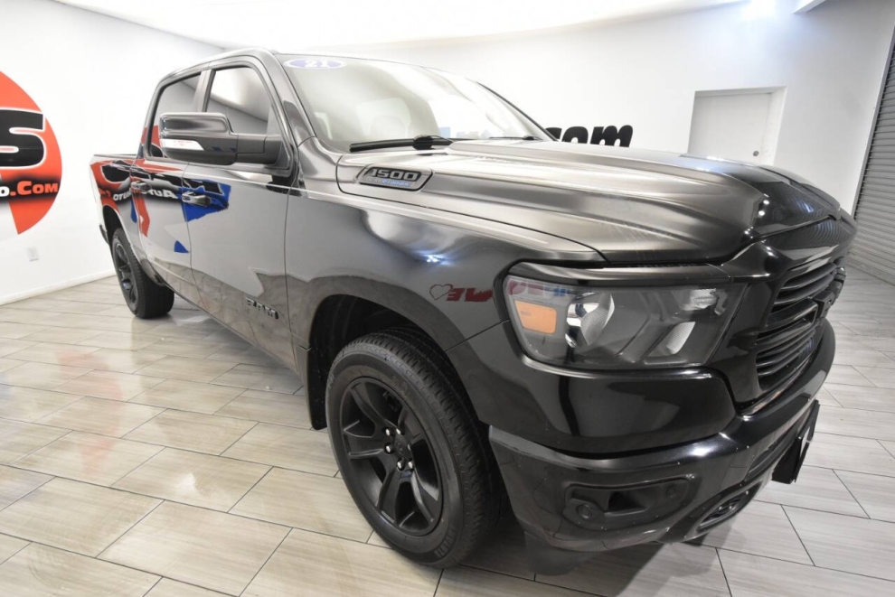 2021 RAM 1500 Big Horn, Black, Mileage: 63,601 - photo 6