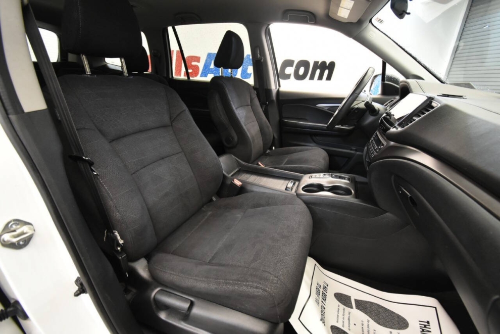 2021 Honda Pilot EX AWD 4dr SUV, Blanco, Mileage: 72,854 - photo 16