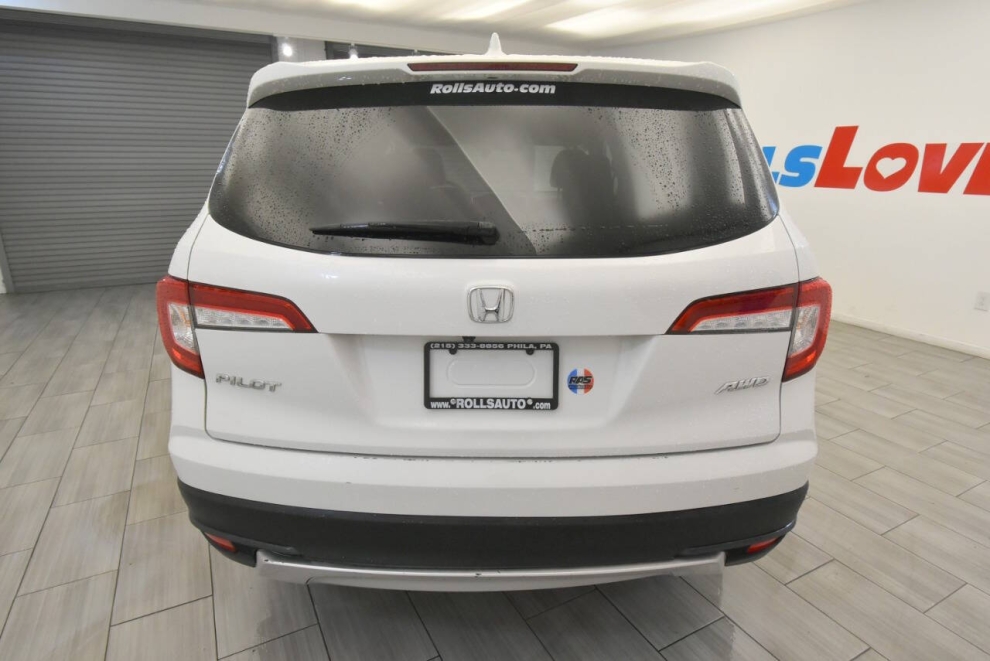 2021 Honda Pilot EX AWD 4dr SUV, Blanco, Mileage: 72,854 - photo 3