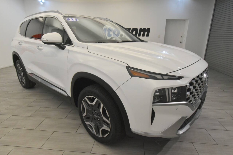 2023 Hyundai Santa Fe Limited AWD 4dr Crossover, White, Mileage: 61,262 - photo 6