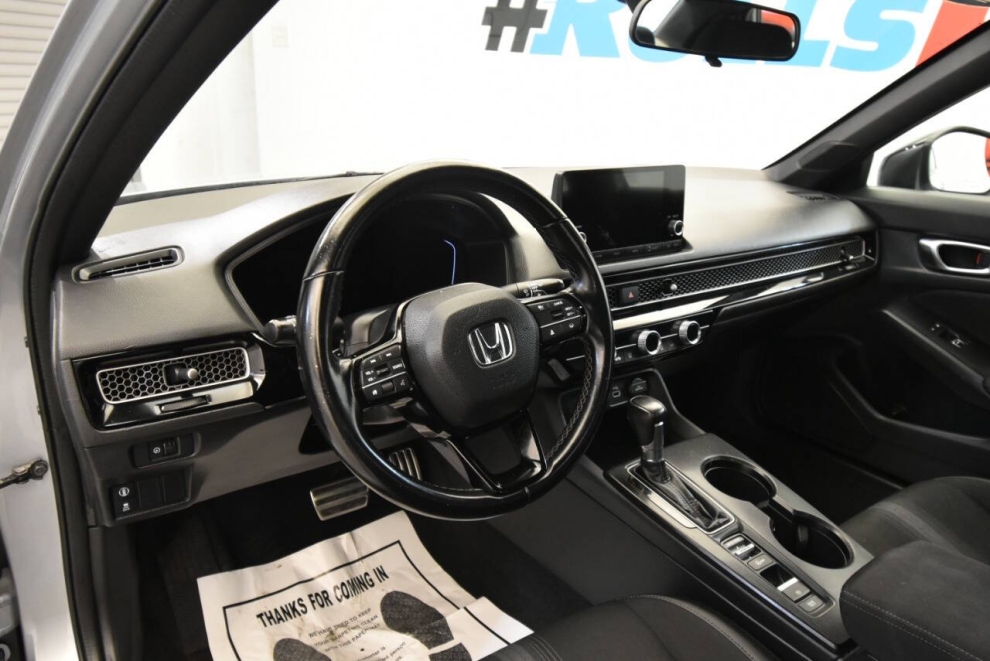 2022 Honda Civic Sport 4dr Sedan, Plata, Mileage: 54,561 - photo 10