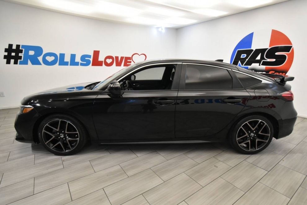 2022 Honda Civic Sport Touring 4dr Hatchback CVT, Black, Mileage: 84,369 - photo 1