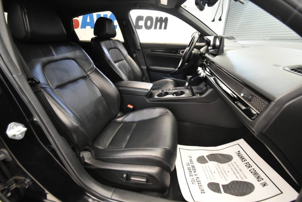 2022 Honda Civic Sport Touring 4dr Hatchback CVT, Black, Mileage: 84,369 - photo 15
