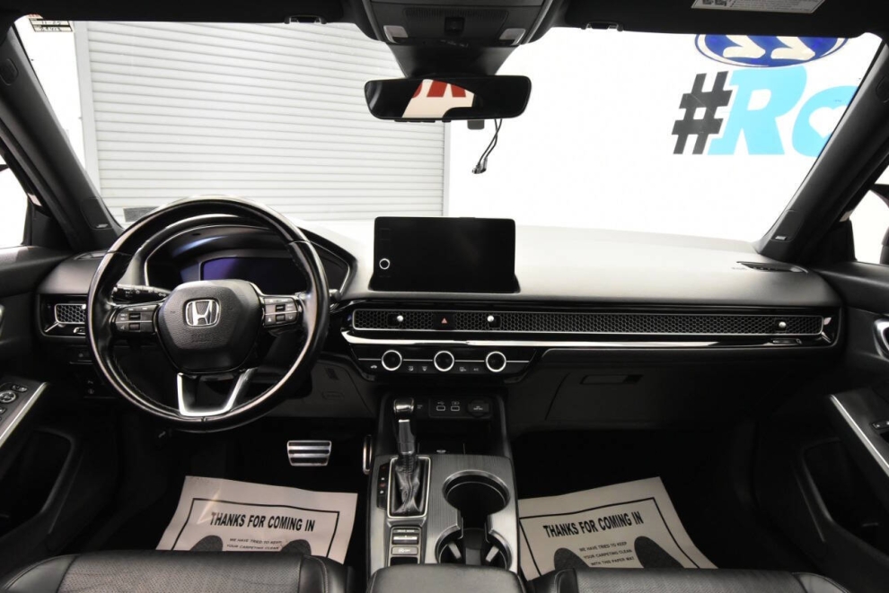 2022 Honda Civic Sport Touring 4dr Hatchback CVT, Black, Mileage: 84,369 - photo 18