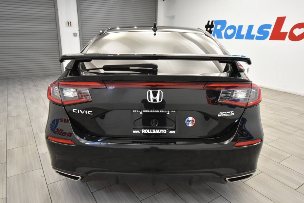 2022 Honda Civic Sport Touring 4dr Hatchback CVT, Black, Mileage: 84,369 - photo 3