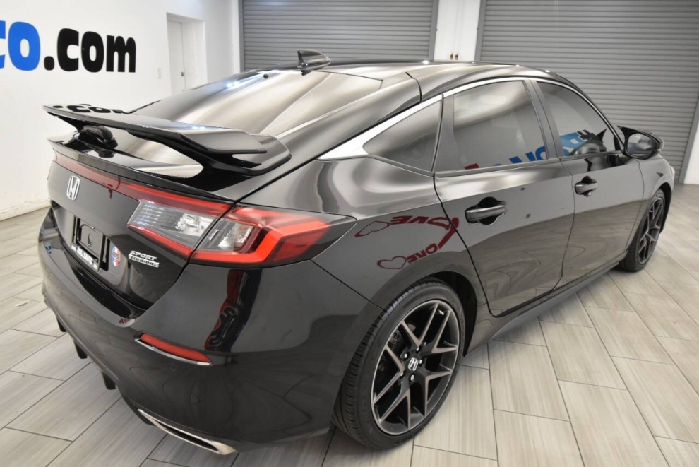 2022 Honda Civic Sport Touring 4dr Hatchback CVT, Black, Mileage: 84,369 - photo 4