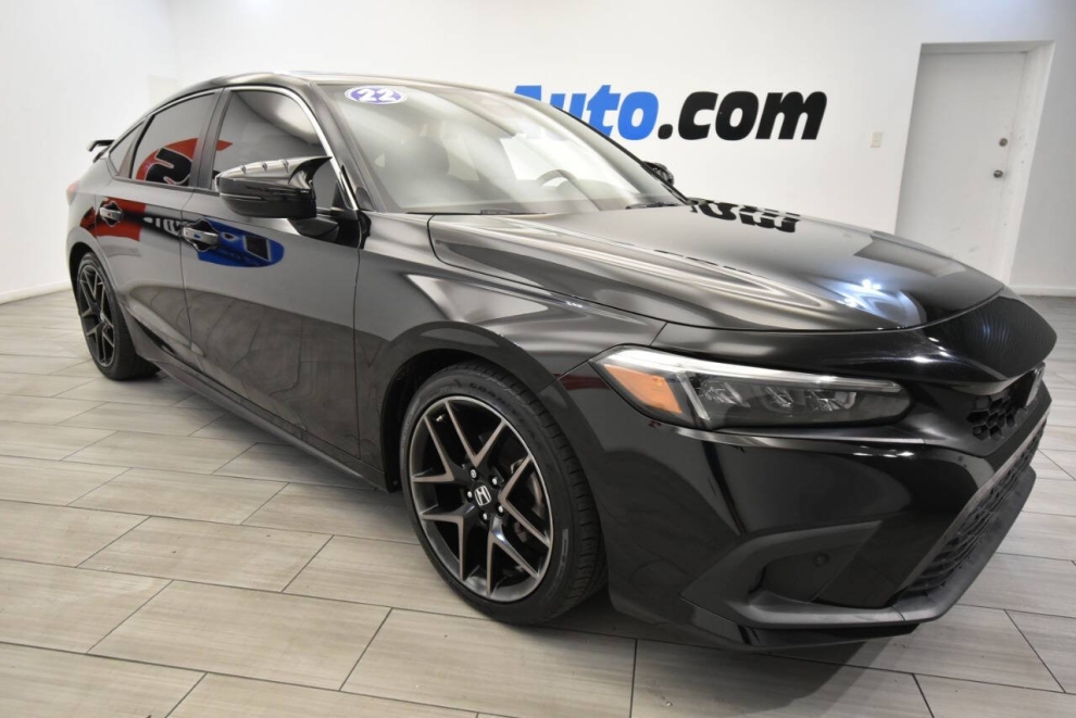 2022 Honda Civic Sport Touring 4dr Hatchback CVT, Black, Mileage: 84,369 - photo 6