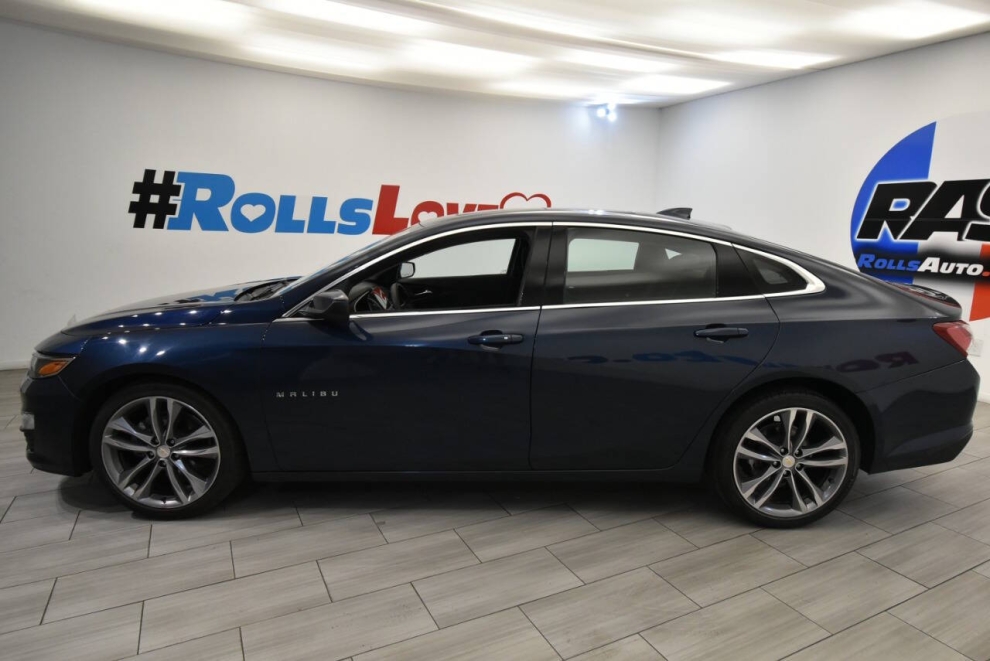 2022 Chevrolet Malibu LT 4dr Sedan, Blue, Mileage: 64,374 - photo 1
