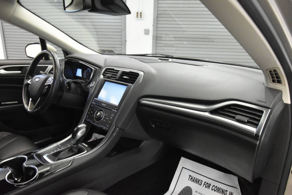 2015 Ford Fusion Titanium 4dr Sedan, Tan, Mileage: 63,046 - photo 14