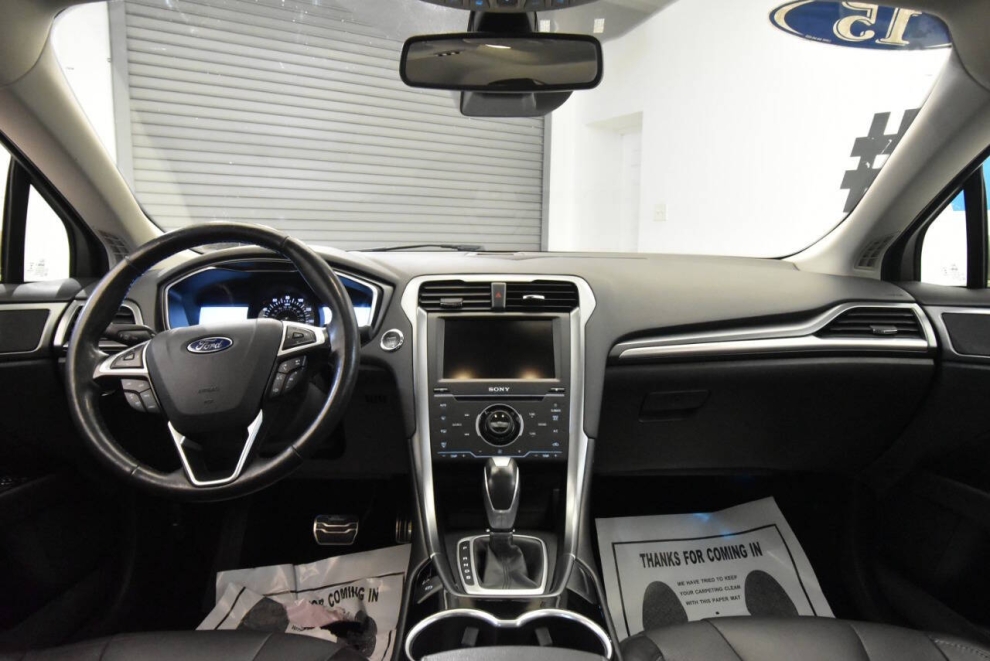 2015 Ford Fusion Titanium 4dr Sedan, Tan, Mileage: 63,046 - photo 18