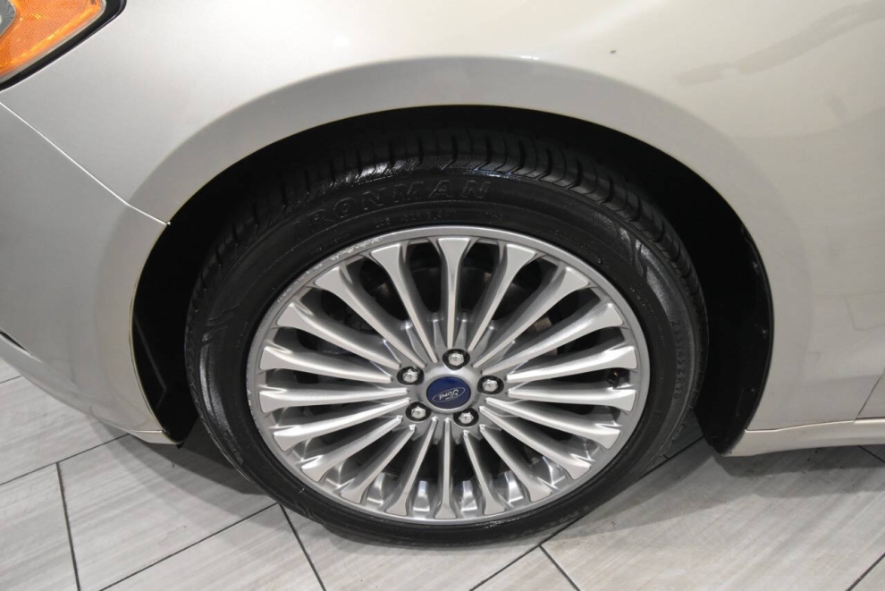 2015 Ford Fusion Titanium 4dr Sedan, Tan, Mileage: 63,046 - photo 8
