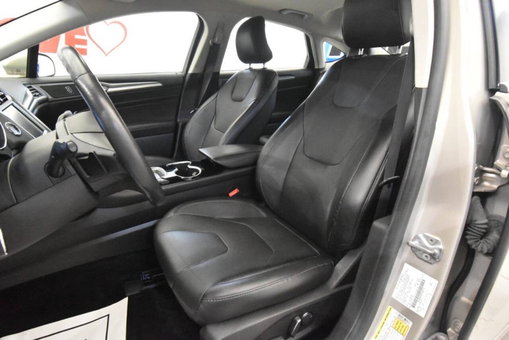 2015 Ford Fusion Titanium 4dr Sedan, Tan, Mileage: 63,046 - photo 9