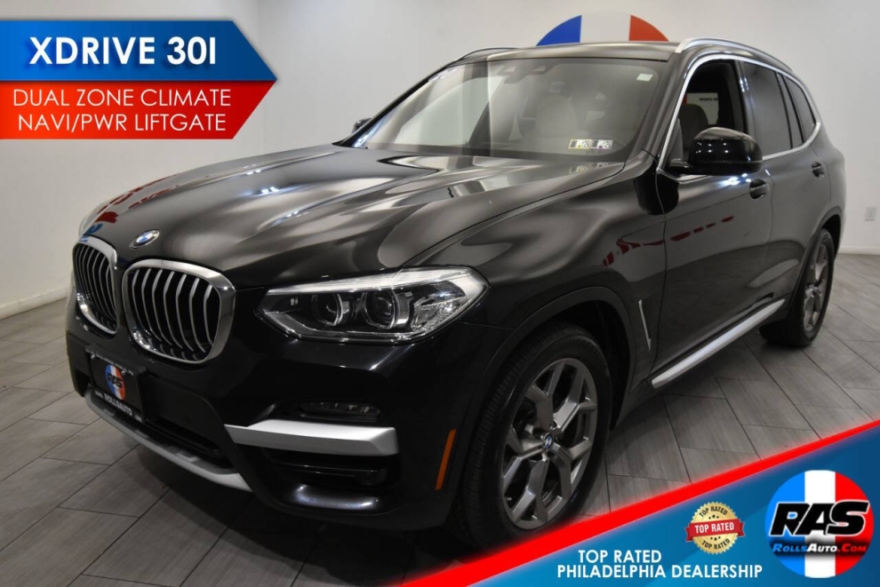 2020 BMW X3 xDrive30i AWD 4dr Sports Activity Vehicle, Black, Mileage: 59,709 