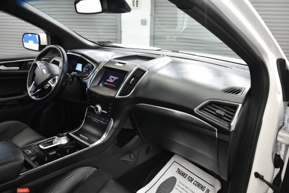 2020 Ford Edge ST AWD 4dr Crossover, White, Mileage: 77,831 - photo 14