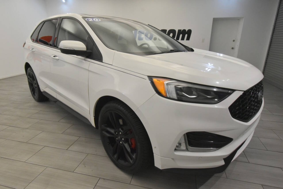 2020 Ford Edge ST AWD 4dr Crossover, White, Mileage: 77,831 - photo 6