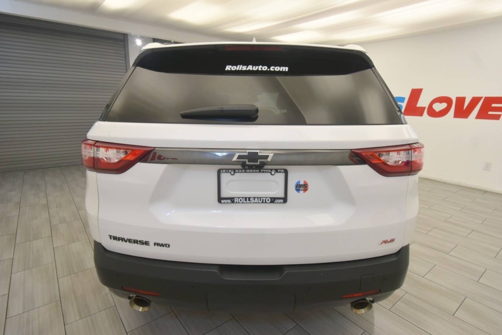 2021 Chevrolet Traverse RS 4x4 4dr SUV, Blanco, Mileage: 101,148 - photo 3