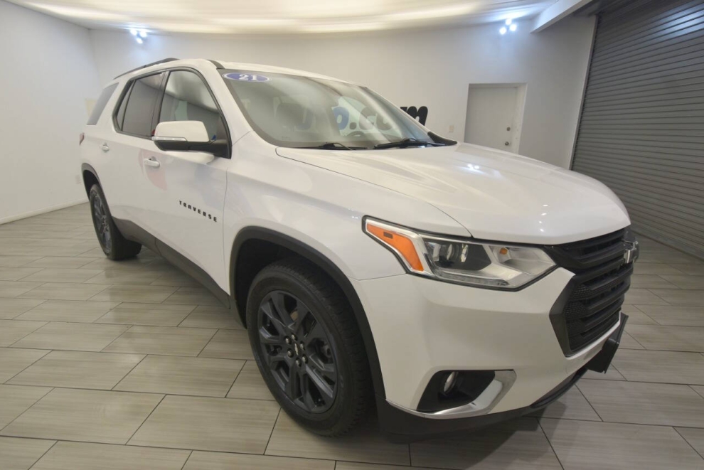 2021 Chevrolet Traverse RS 4x4 4dr SUV, Blanco, Mileage: 101,148 - photo 6
