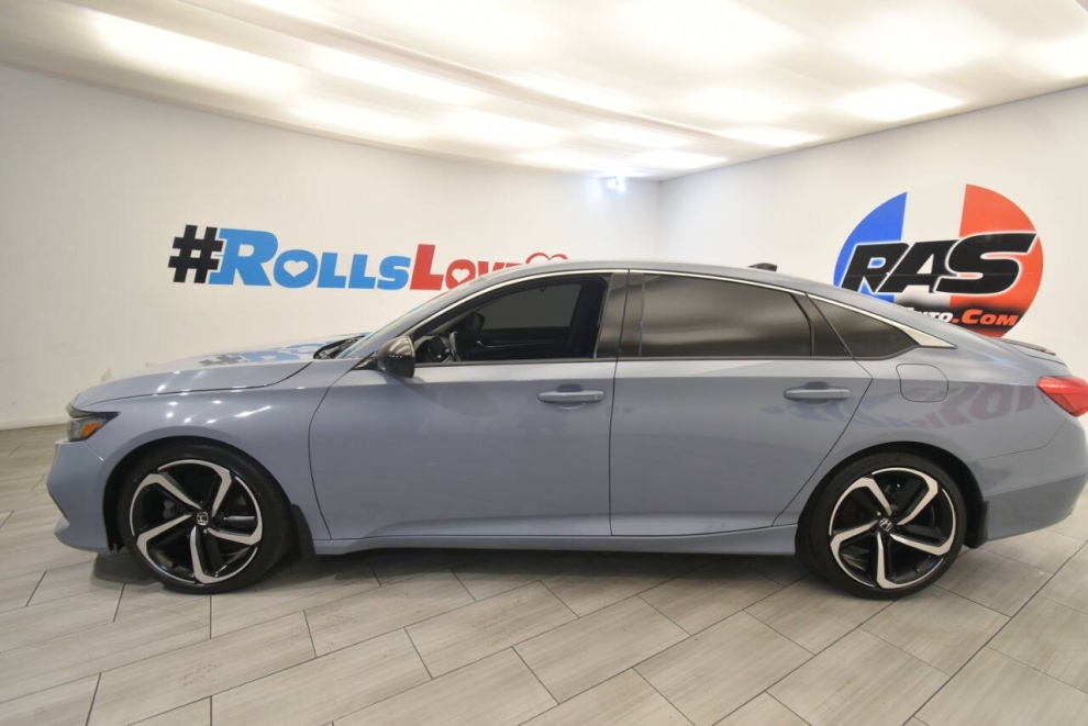 2021 Honda Accord Sport Special Edition 4dr Sedan, Azul, Mileage: 87,346 - photo 1