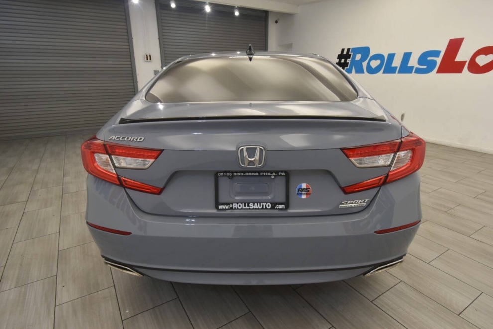2021 Honda Accord Sport Special Edition 4dr Sedan, Azul, Mileage: 87,346 - photo 3