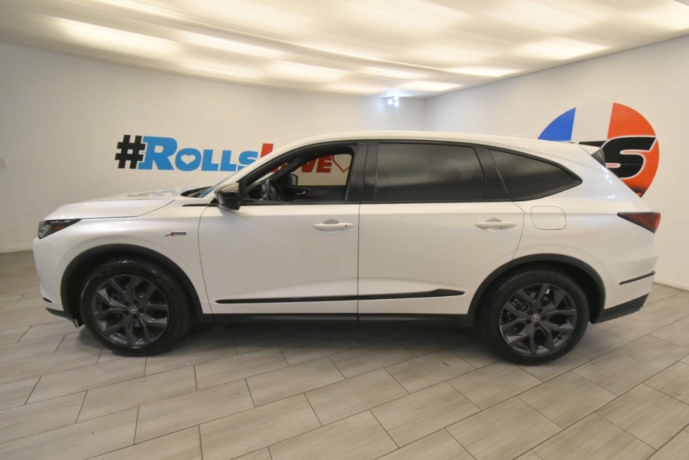2022 Acura MDX SH AWD w/A SPEC 4dr SUV Package, White, Mileage: 38,491 - photo 1