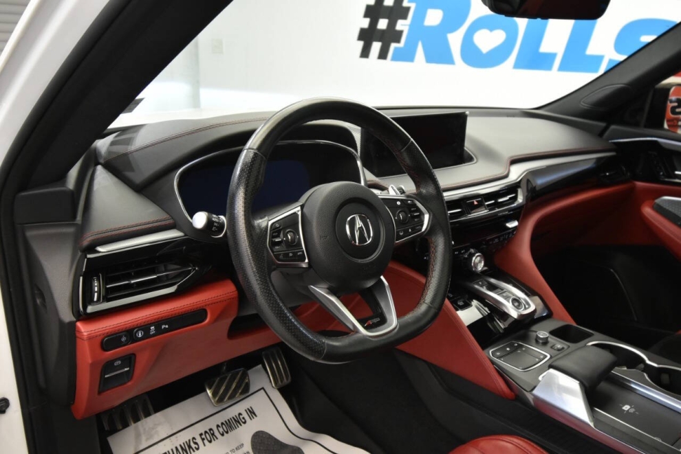 2022 Acura MDX SH AWD w/A SPEC 4dr SUV Package, White, Mileage: 38,491 - photo 11