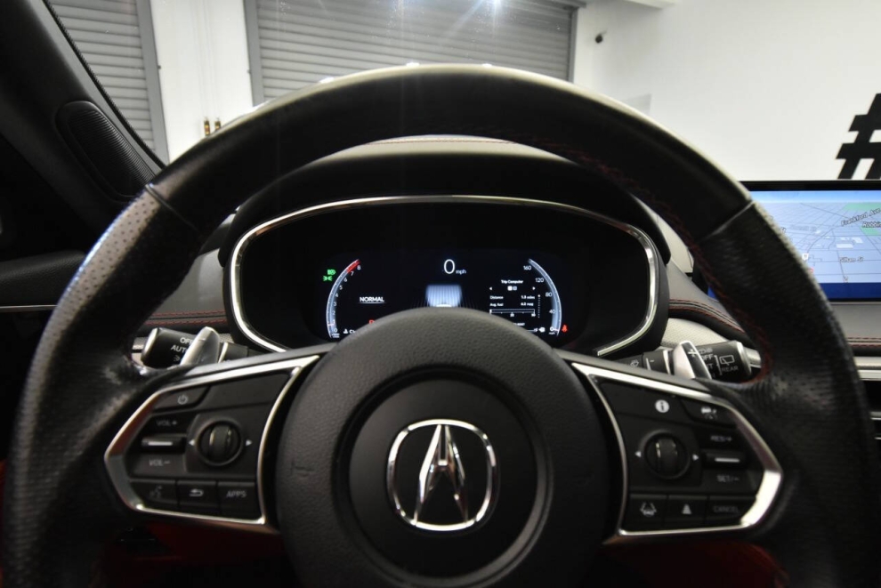 2022 Acura MDX SH AWD w/A SPEC 4dr SUV Package, White, Mileage: 38,491 - photo 30