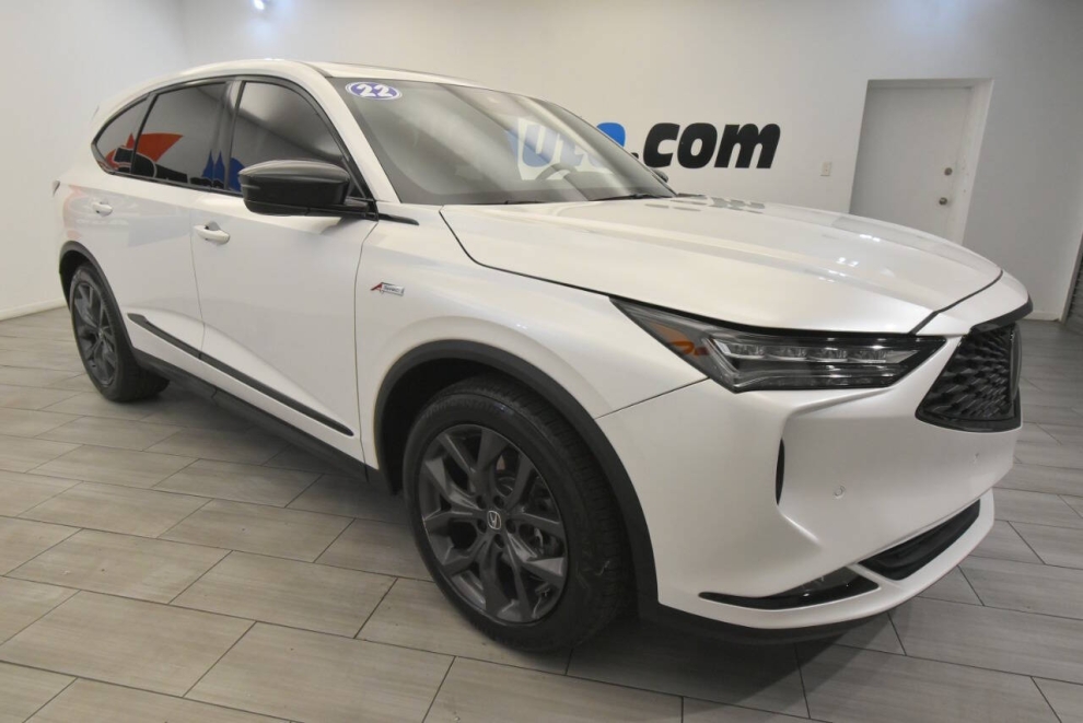 2022 Acura MDX SH AWD w/A SPEC 4dr SUV Package, White, Mileage: 38,491 - photo 6