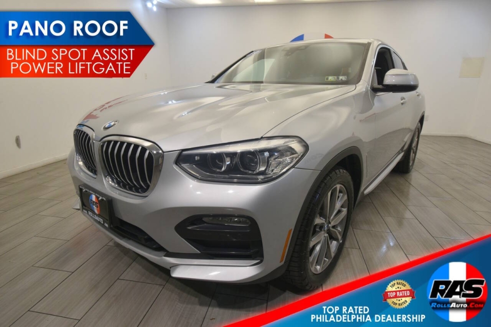 2019 BMW X4 xDrive30i AWD 4dr Sports Activity Coupe, Plata, Mileage: 73,676 