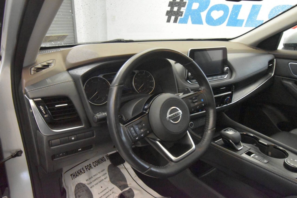 2021 Nissan Rogue SL AWD 4dr Crossover, Plata, Mileage: 81,664 - photo 10