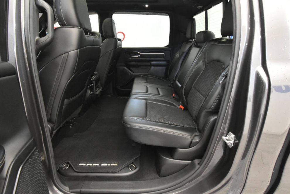 2020 RAM 1500 Rebel 4x4 4dr Crew Cab 5.6 ft. SB Pickup, Gray, Mileage: 64,636 - photo 12
