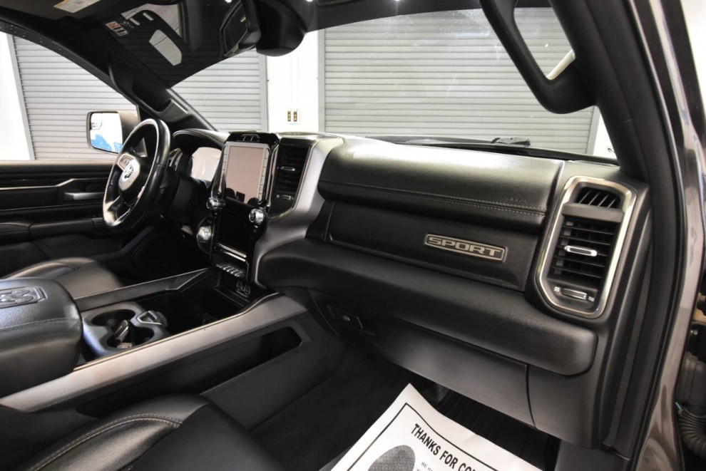 2020 RAM 1500 Rebel 4x4 4dr Crew Cab 5.6 ft. SB Pickup, Gray, Mileage: 64,636 - photo 14
