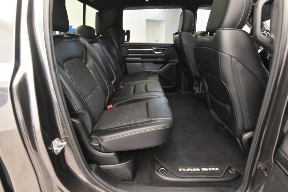 2020 RAM 1500 Rebel 4x4 4dr Crew Cab 5.6 ft. SB Pickup, Gray, Mileage: 64,636 - photo 16