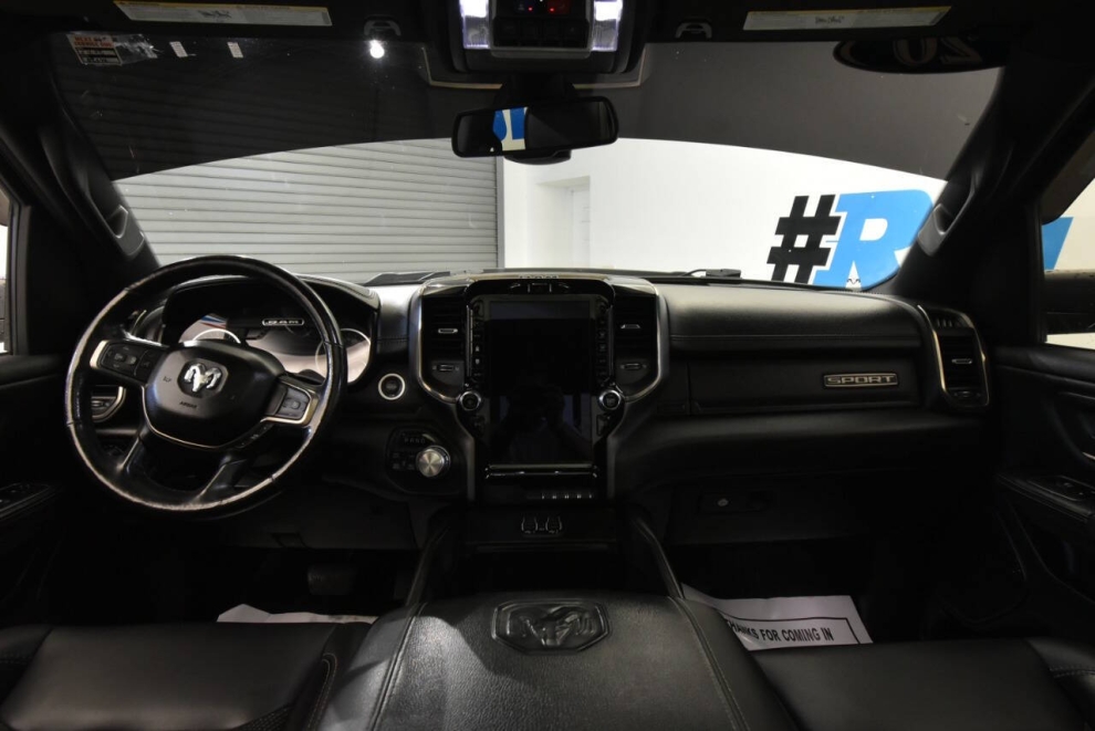 2020 RAM 1500 Rebel 4x4 4dr Crew Cab 5.6 ft. SB Pickup, Gray, Mileage: 64,636 - photo 18