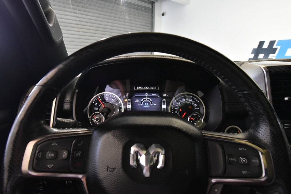 2020 RAM 1500 Rebel 4x4 4dr Crew Cab 5.6 ft. SB Pickup, Gray, Mileage: 64,636 - photo 23