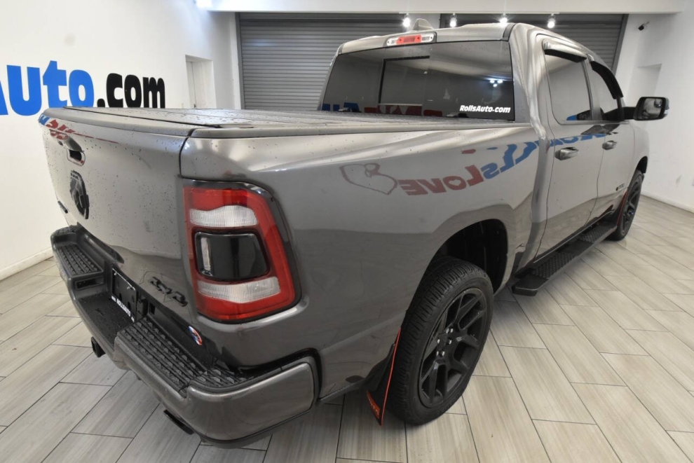 2020 RAM 1500 Rebel 4x4 4dr Crew Cab 5.6 ft. SB Pickup, Gray, Mileage: 64,636 - photo 4