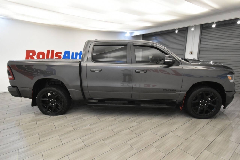 2020 RAM 1500 Rebel 4x4 4dr Crew Cab 5.6 ft. SB Pickup, Gray, Mileage: 64,636 - photo 5