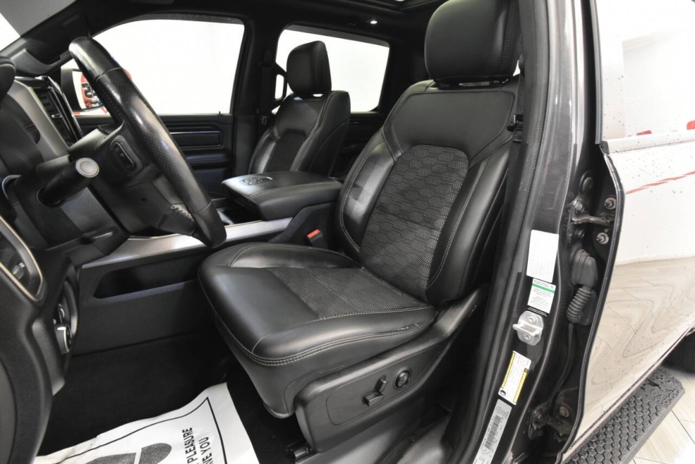 2020 RAM 1500 Rebel 4x4 4dr Crew Cab 5.6 ft. SB Pickup, Gray, Mileage: 64,636 - photo 9