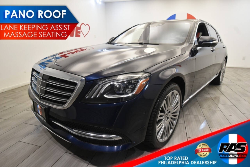 2020 Mercedes-Benz S-Class S 560 4dr Sedan, Azul, Mileage: 70,173 