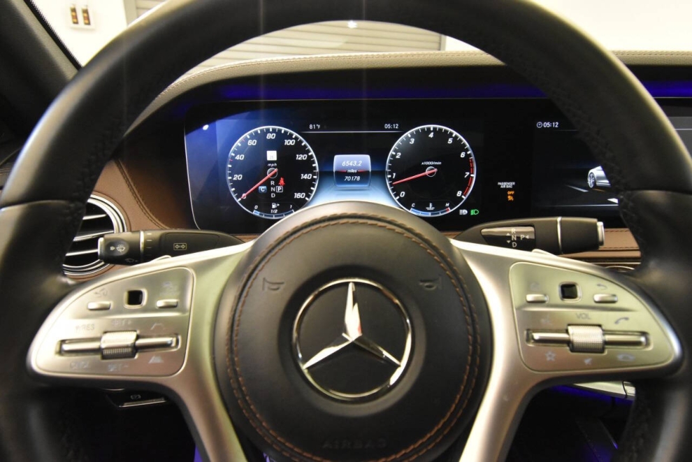 2020 Mercedes-Benz S-Class S 560 4dr Sedan, Azul, Mileage: 70,173 - photo 29
