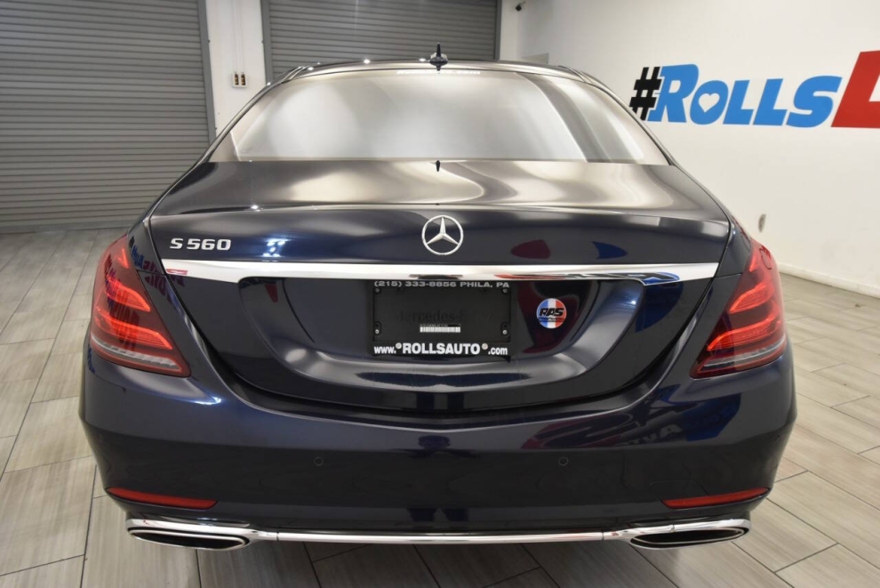 2020 Mercedes-Benz S-Class S 560 4dr Sedan, Azul, Mileage: 70,173 - photo 3