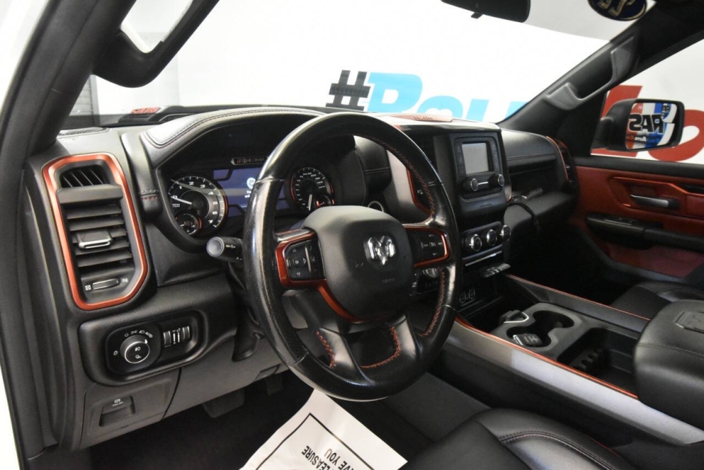 2019 RAM 1500 Rebel 4x4 4dr Quad Cab 6.4 ft. SB Pickup, Blanco, Mileage: 103,430 - photo 12