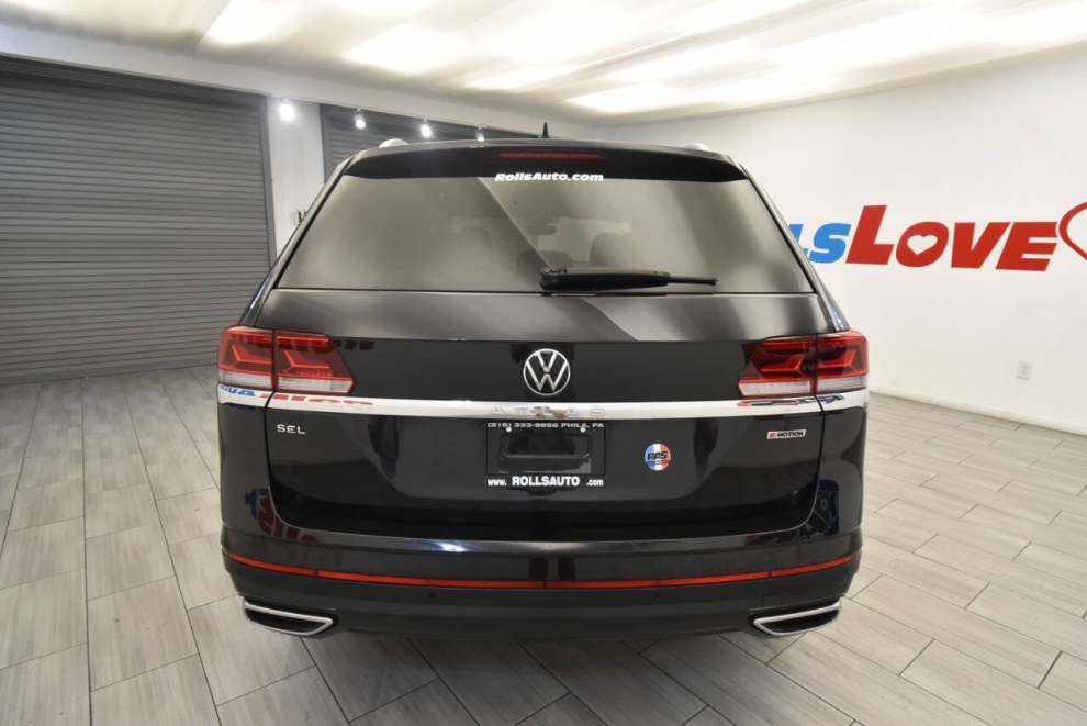 2021 Volkswagen Atlas, Negro, Mileage: 27,037 - photo 3