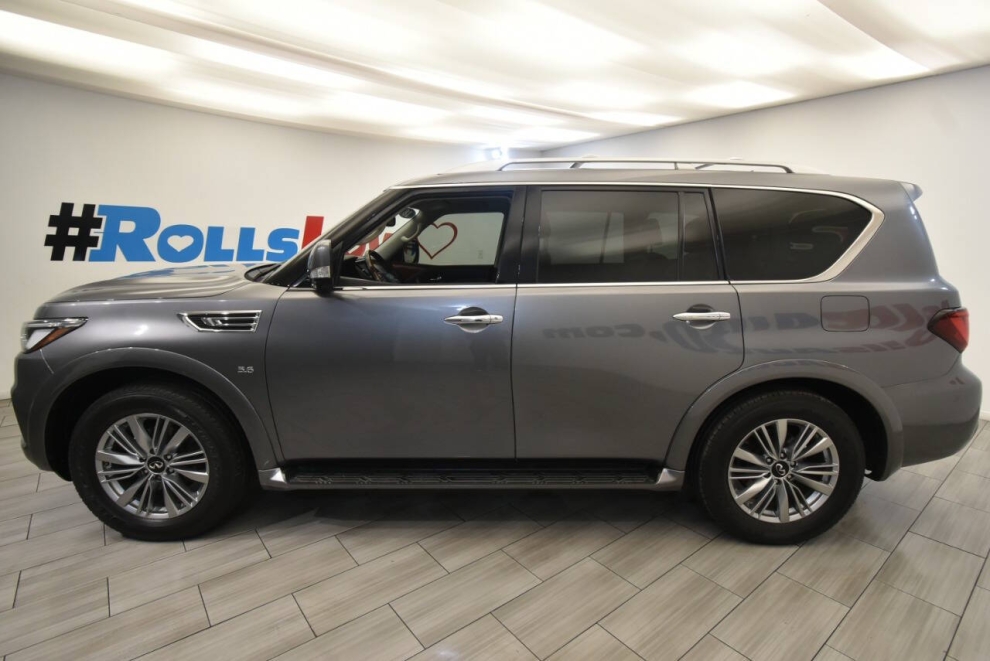 2018 Infiniti QX80 Base AWD 4dr SUV, Gris, Mileage: 91,485 - photo 1