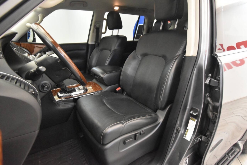 2018 Infiniti QX80 Base AWD 4dr SUV, Gris, Mileage: 91,485 - photo 10
