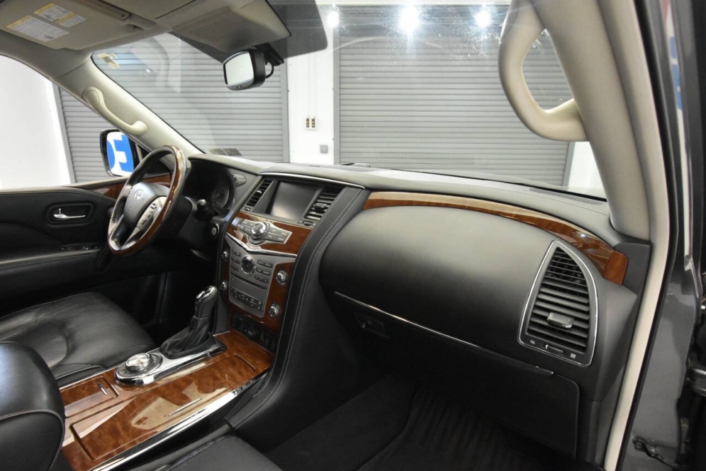 2018 Infiniti QX80 Base AWD 4dr SUV, Gris, Mileage: 91,485 - photo 16