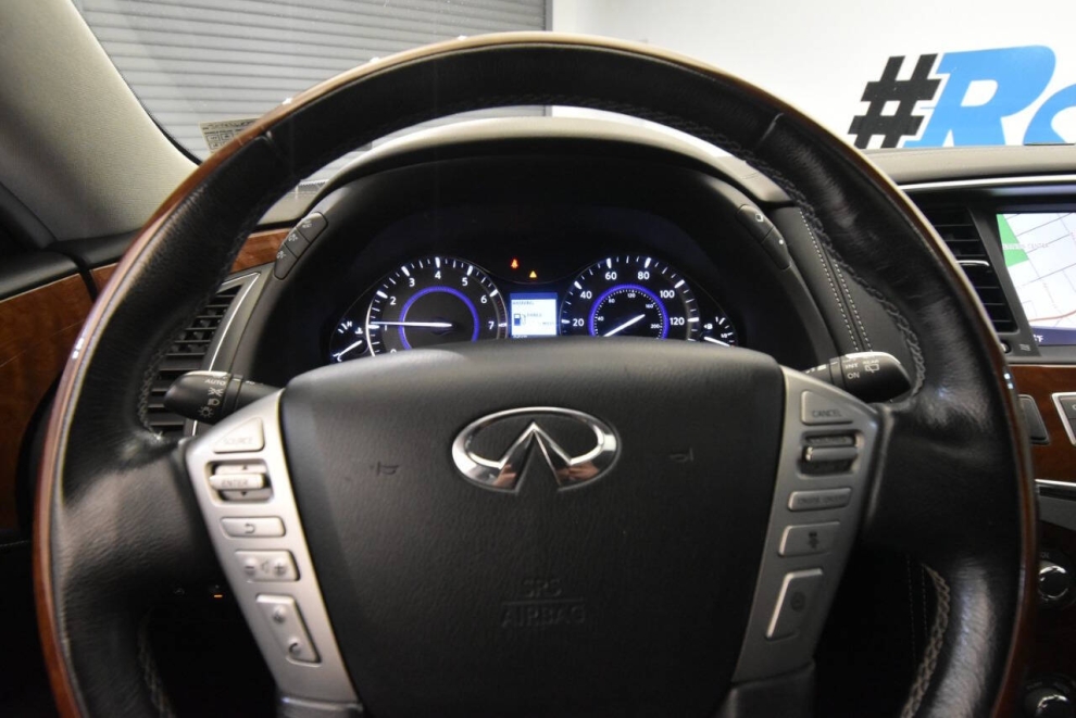 2018 Infiniti QX80 Base AWD 4dr SUV, Gris, Mileage: 91,485 - photo 28