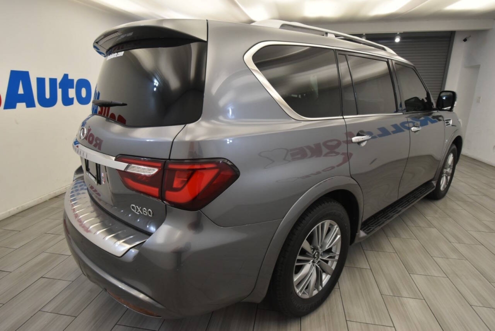 2018 Infiniti QX80 Base AWD 4dr SUV, Gris, Mileage: 91,485 - photo 4