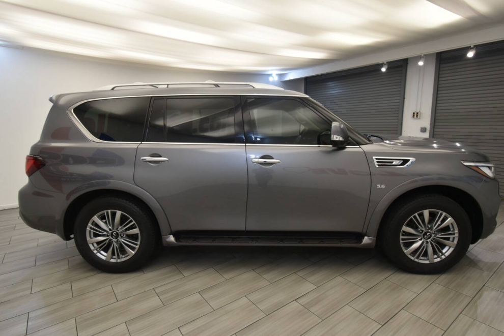 2018 Infiniti QX80 Base AWD 4dr SUV, Gris, Mileage: 91,485 - photo 5